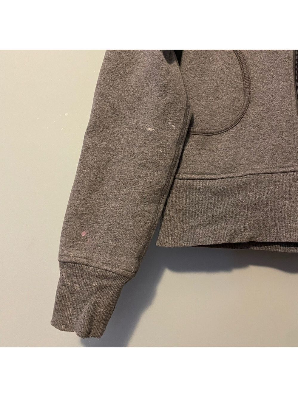 Lululemon Grey Scuba Zip Up Hoodie - Picture 10 of 10